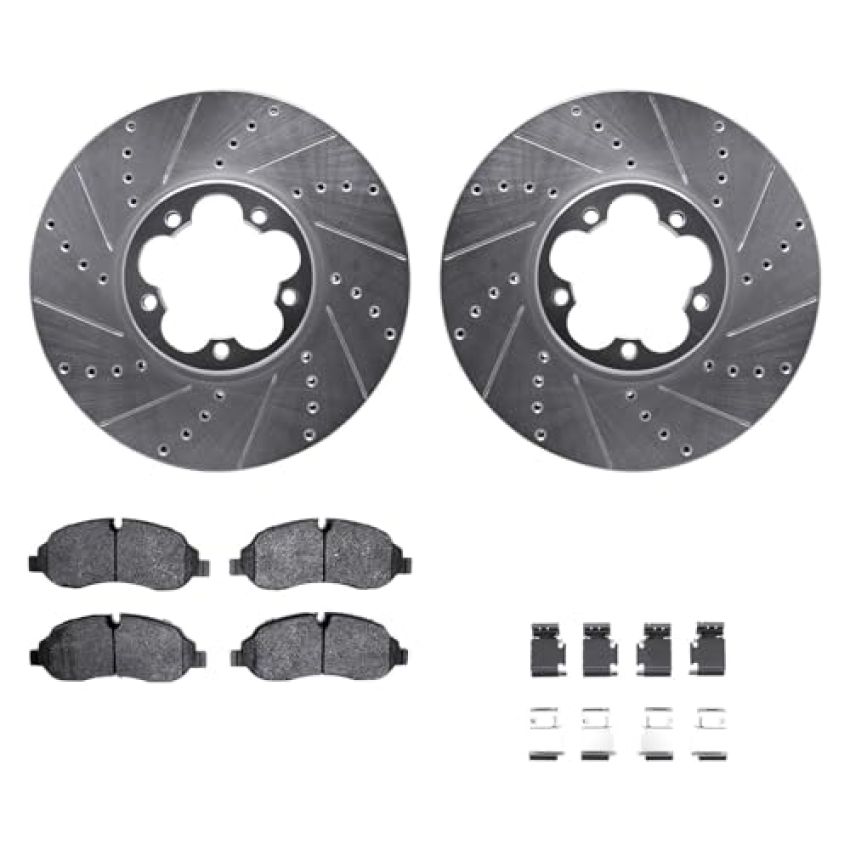 Dynamic Friction 7512-99696 Rotor Kit