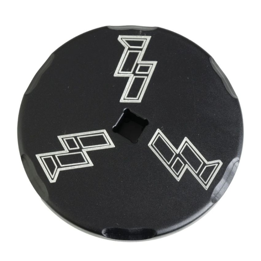 Industrial Injection 24FC05 2003+ 5.9L/6.7L Cummins Billet Black Anodized Front CP3 Access Cover