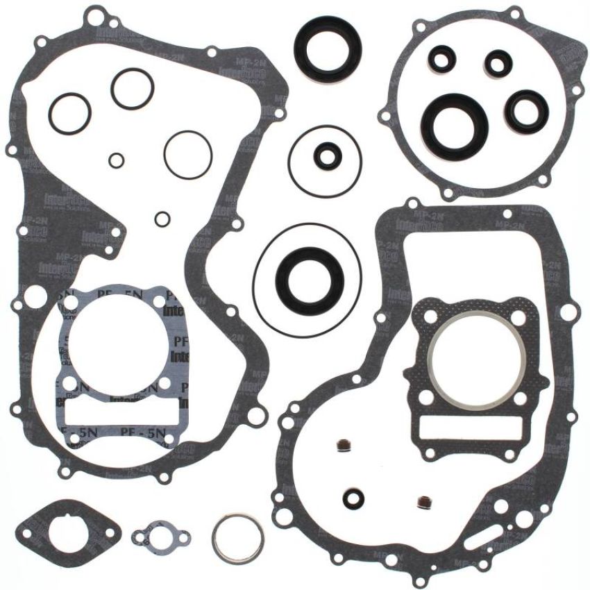 Vertex Pistons 811832 Vertex Gaskets 99-02 Suzuki LT-F300F King Quad Complete Gasket Kit w/ Oil Seals