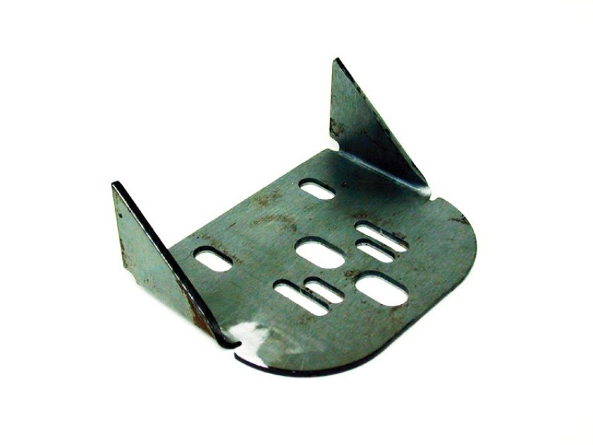 Ridetech 90000004 Weld-On rear upper air spring bracket, uncoated.