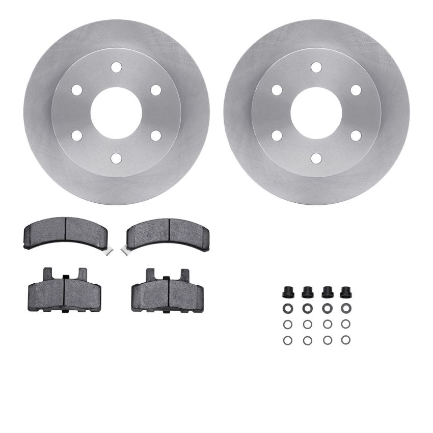 Dynamic Friction 6512-48117 Rotor Kit