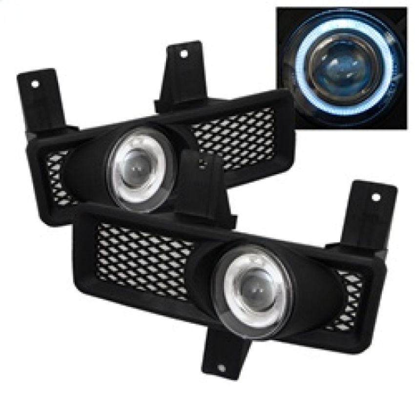 SPYDER 5021328 Halo Projector Fog Lights w/Switch - Clear