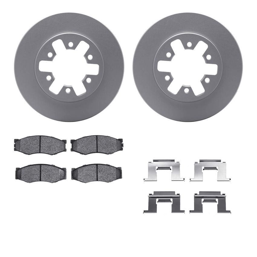 Dynamic Friction 4512-67120 Rotor Kit