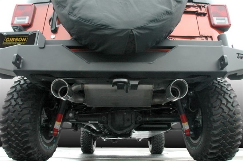 Gibson Performance Exhaust 617303 Cat-Back Dual Split Exhaust System; Stainless