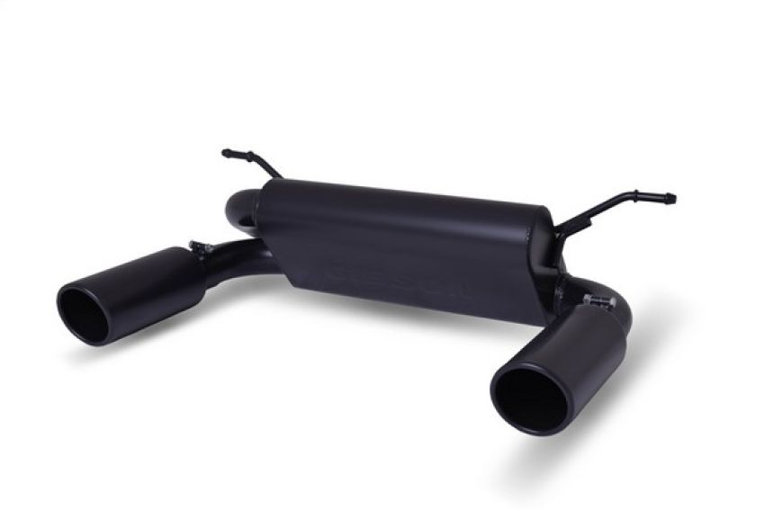 Gibson Performance Exhaust 617307-B Black Elite Cat-Back Dual Split Exhaust System; Black Ceramic