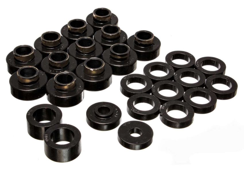 ENERGY SUSPENSION ENE2-4104G 81-86 CJ8 Body Mounts Black