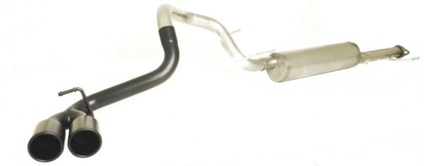 Gibson Performance Exhaust 618816B Black Elite Cat-Back Dual Sport Exhaust System; Stainless