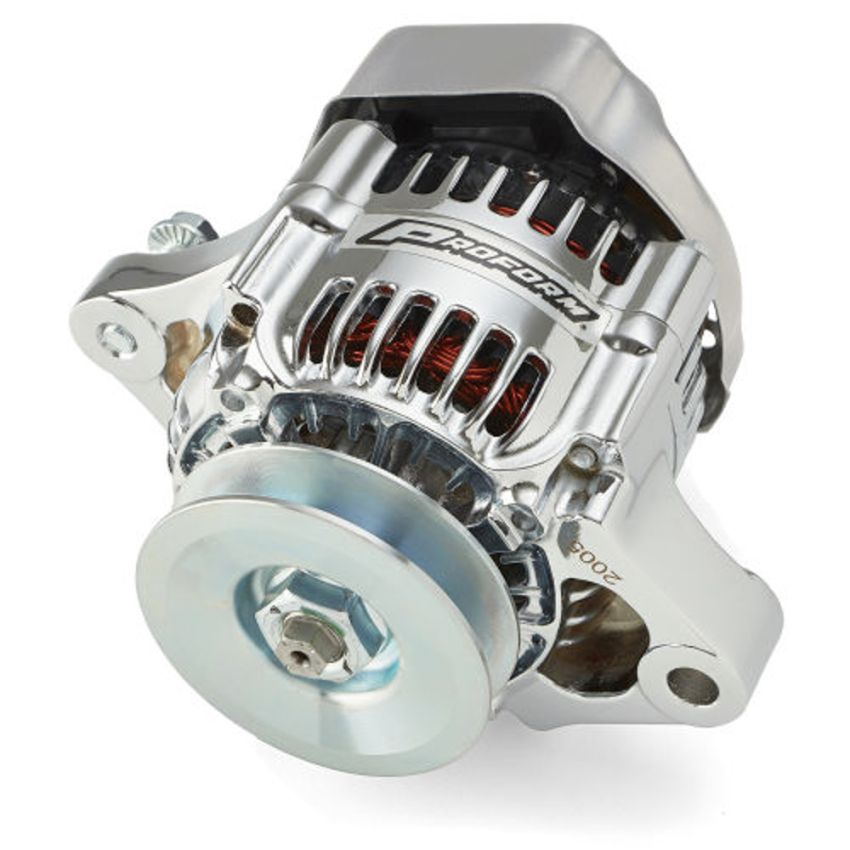 PROFORM PFM66431 Alternator Mini 50 Amp 1-Wire Chrome
