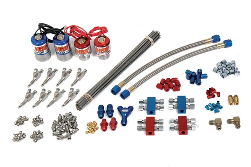 NITROUS OXIDE SYSTEMS NOS02464 Pro Shot Fogger Nitrous Kit w/Super A Nozzles
