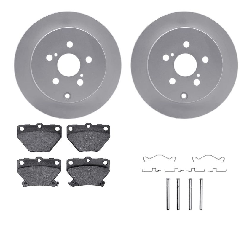 Dynamic Friction 4512-76118 Rotor Kit