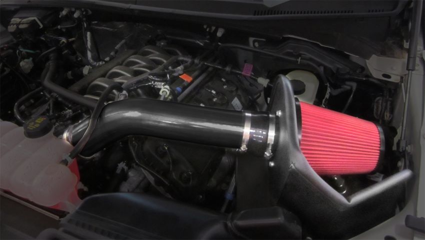 Corsa Performance 619850D APEX Series Metal Shield Air Intake with DryTech 3D Dry Filter