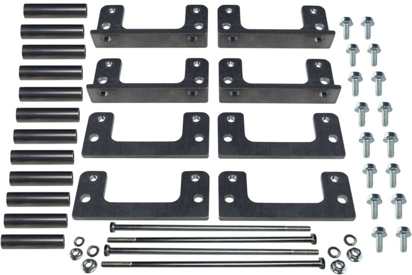 ICT BILLET ICT551583 LS Truck Square - Remote Mount Coil Relocation