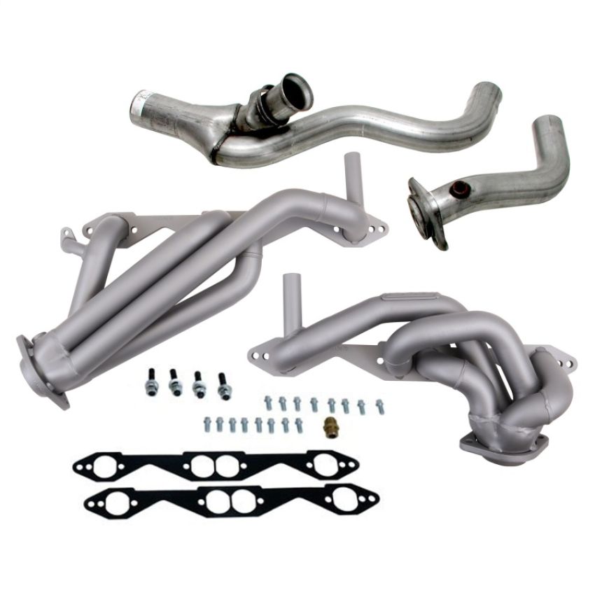 BBK Performance Parts 1567 1994-1995 GM LT-1 SINGLE CAT 1-5/8 SHORTY EXHAUST HEADERS (TITANIUM CERAMIC)