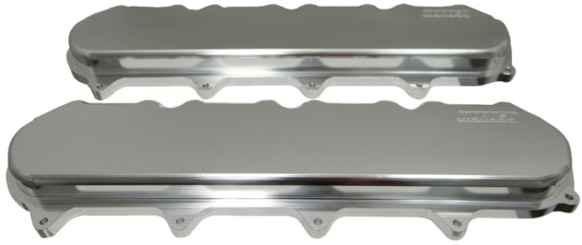Moroso 68480 GM LT1/LT4/L86 (w/6.2L Heads) Valve Cover - Billet Aluminum - Pair