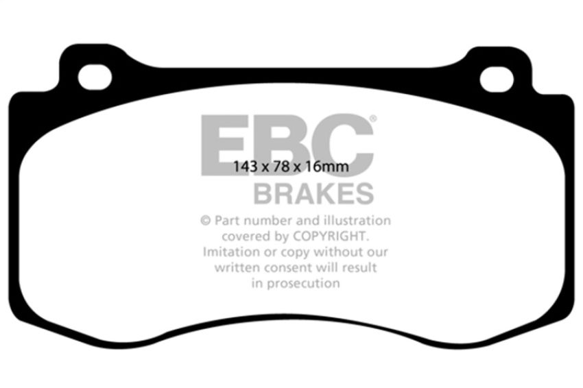 EBC Brakes DP31764C Redstuff Ceramic Low Dust Brake Pads