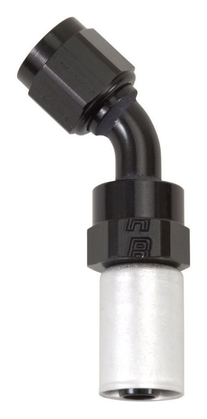 RUSSELL RUS610473 #6 45 Deg Hose Fitting P/C Crimp-On