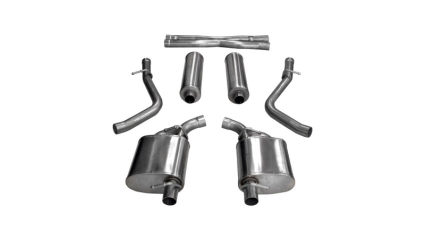 CORSA Performance 14972 Corsa 2015-2016 Dodge Charger / Chrysler 300 5.7L V8 V8 Polished Sport Cat-Back