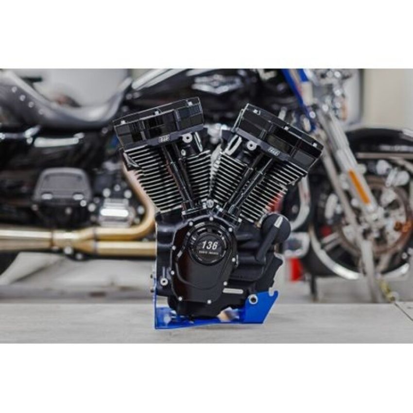 S&S Cycle 310-1290 17-23 Oil-Cooled M8 Touring MK136 Black Edition Engine