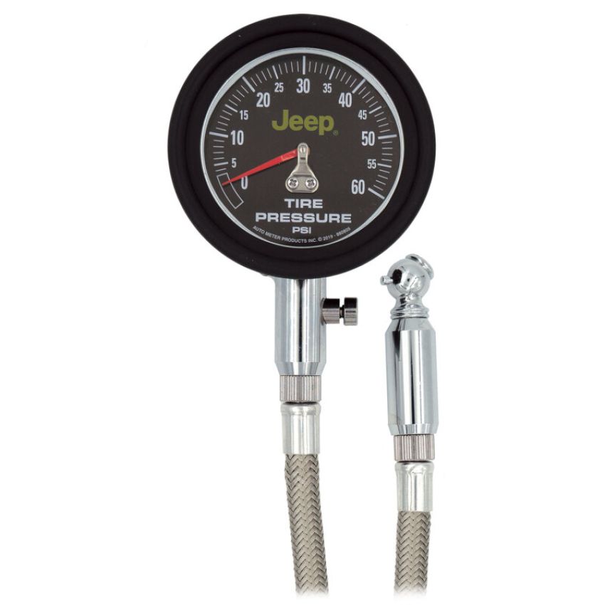 AutoMeter 880805 GAUGE, TIRE PRESSURE, 0-60PSI, JEEP, ANALOG