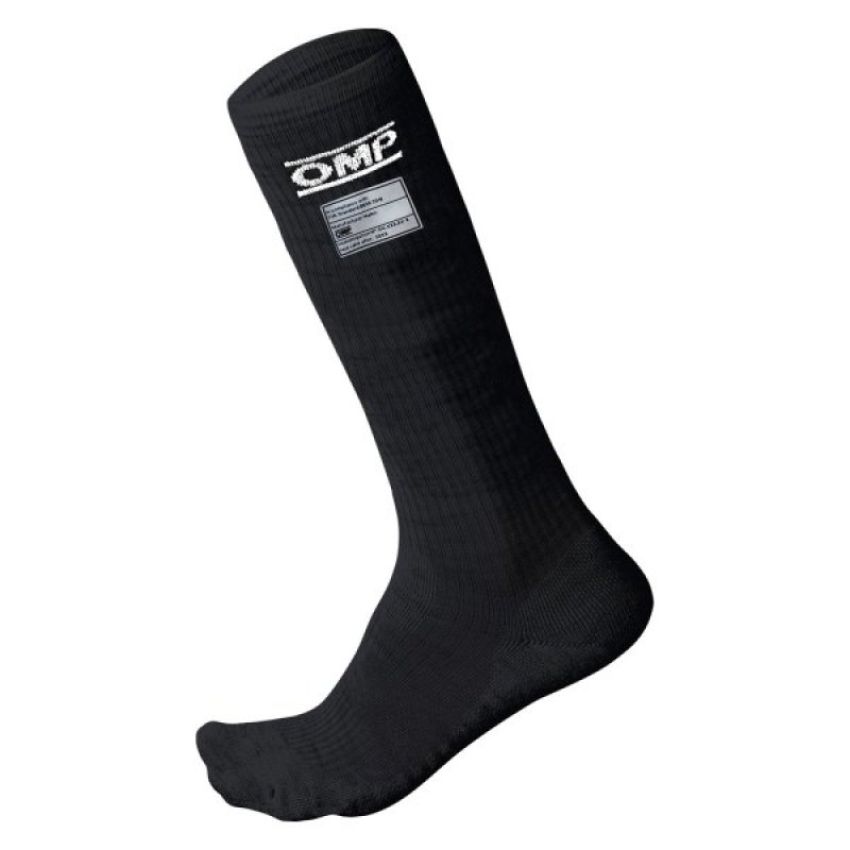 OMP RACING, INC. OMPIE0-0766-A01-071-M One Socks Black Size Medium