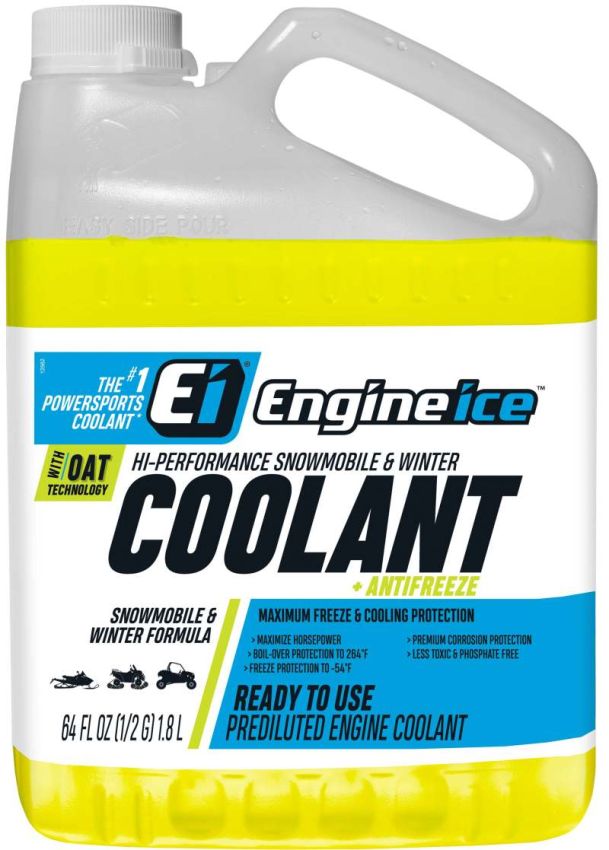 Engine Ice 12557 Hi-Performance Snowmobile Winter Coolant + Antifreeze 1/2 Gal