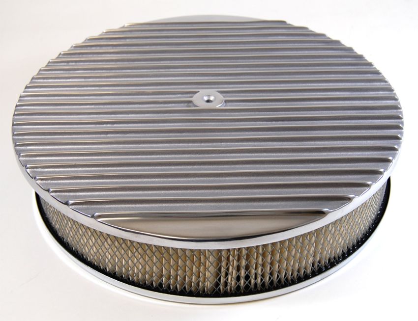 RACING POWER CO-PACKAGED RPCR6708 14 X 3  Full Finned Air Cleaner Kit Paper