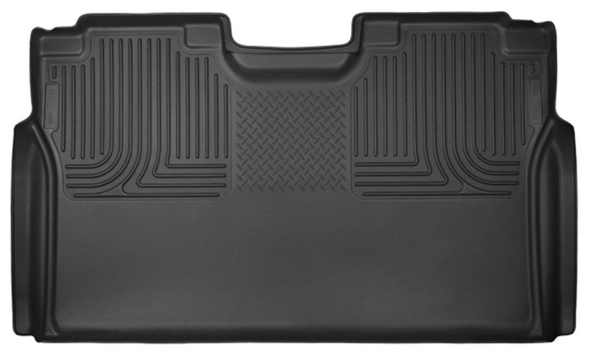 HUSKY LINERS HSK19371 15-  Ford F150 Supercrew Rear Floor Liners Black