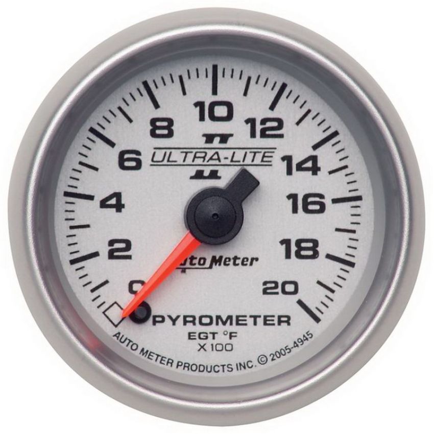 AutoMeter 4945 GAUGE, PYROMETER (EGT), 2 1/16