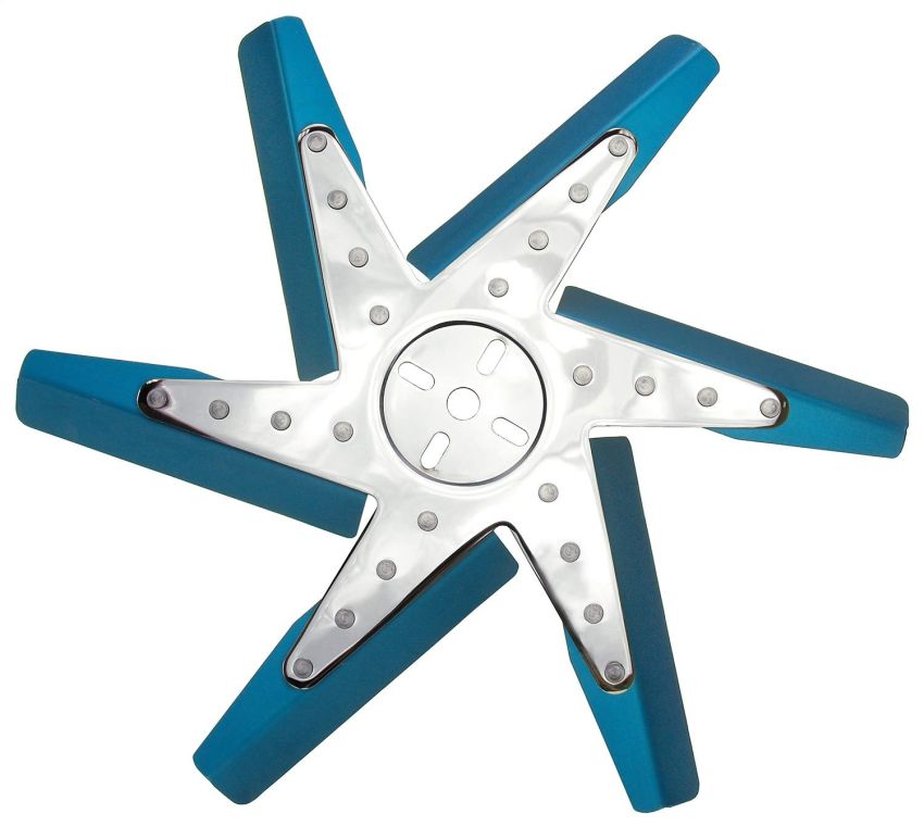 DERALE DER19517 17in Blue Anodized Fan