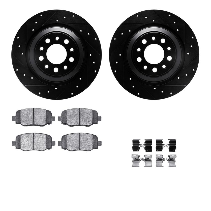 Dynamic Friction 8512-42044 Rotor Kit