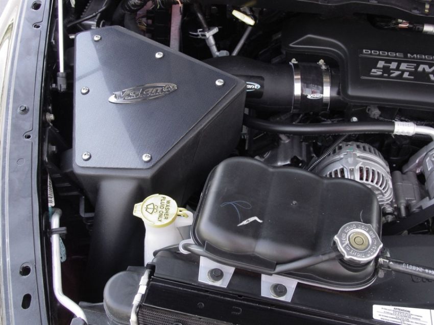 Volant 168576 Volant air intake systems utilize a high-velocity venturi filter adapter which provides a smooth transition through the MAF sensor into the intake tube for a much needed airflow improvement over the factory rubber tubing and resonator box.