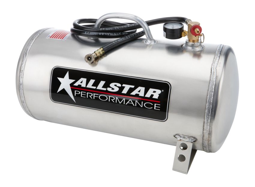ALLSTAR PERFORMANCE ALL10534 Aluminum Air Tank 9x20 Horizontal 5 Gallon