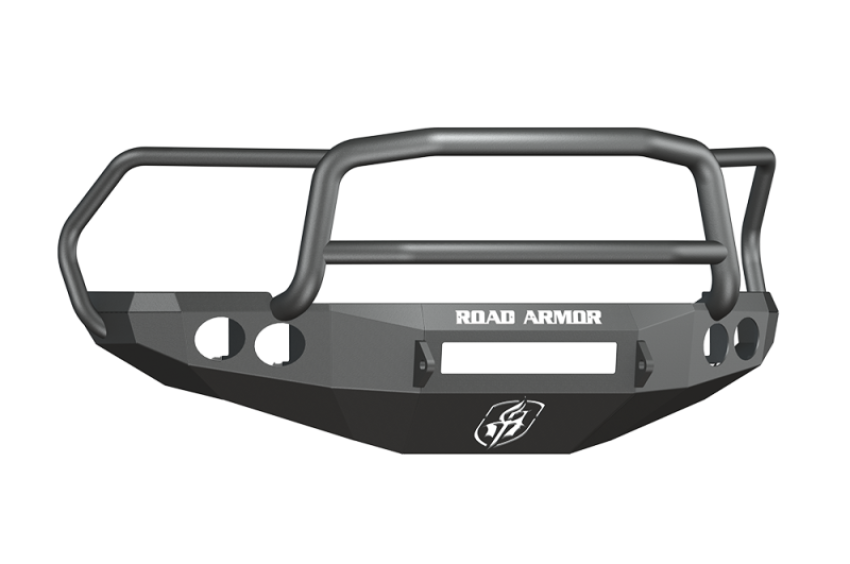 Road Armor 40805B-NW 10-18 Ram 2500 Stealth Front Bumper w/Lonestar Guard - Tex Blk