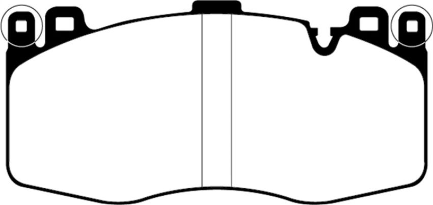 EBC Brakes DP32370C Redstuff Ceramic Low Dust Brake Pads