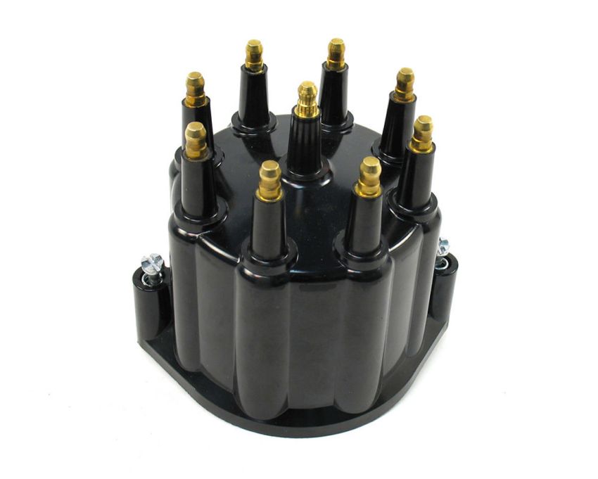 PERTRONIX IGNITION PRTD650710 Distributor Cap - Black w/Male Tower