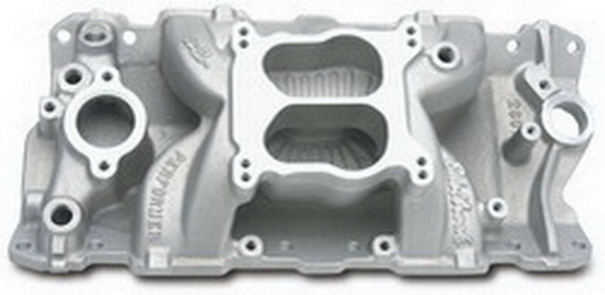 EDELBROCK EDE2601 SBC Performer Air Gap Manifold - 262-400