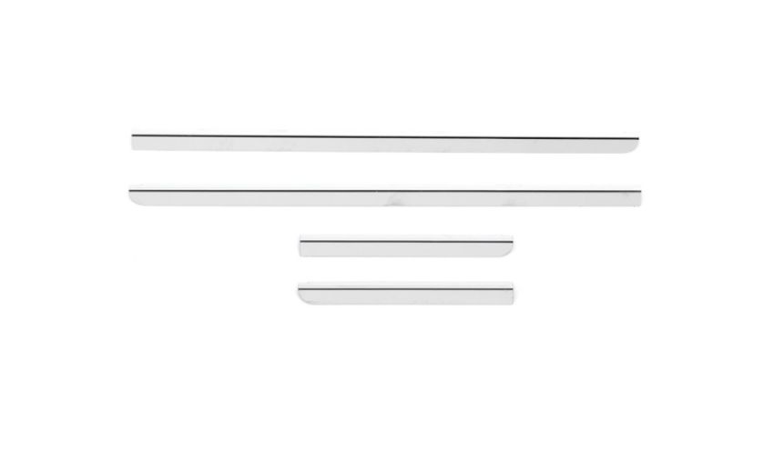 Putco 97502 14-14 Chevrolet Silverado HD - Ext Cab - Stainless Steel Window Trim Accents