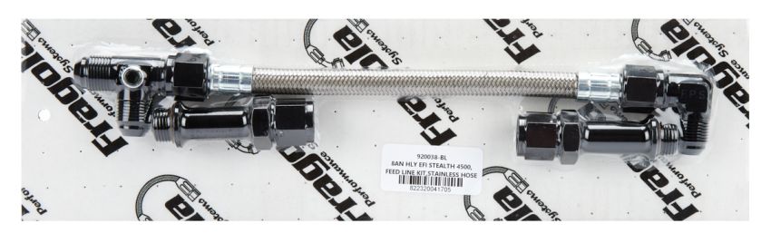 FRAGOLA FRG920038-BL EFI Fuel Line Kit Holley 4500 Stealth
