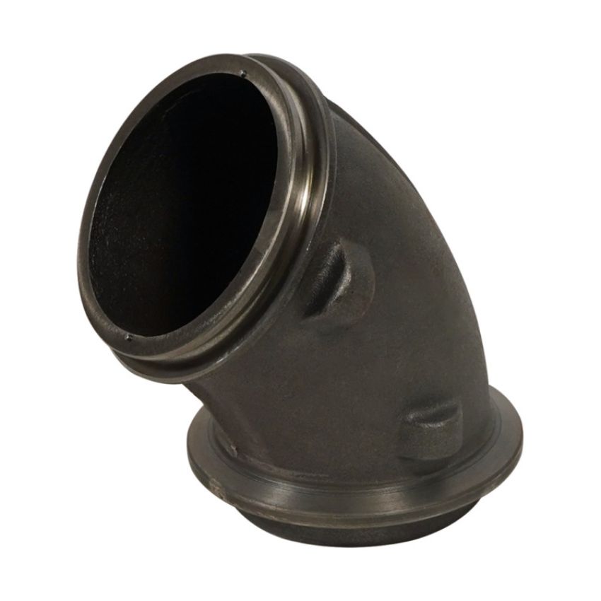 BD Diesel 1045100 Exhaust Elbow, Turbo Cast Dodge 5.9L Cummins 2004.5-2007