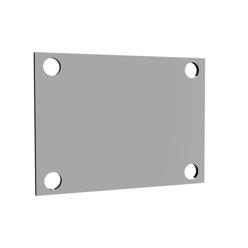 QTP 10338C Bolt-On QTEC Low Profile Cover Plate
