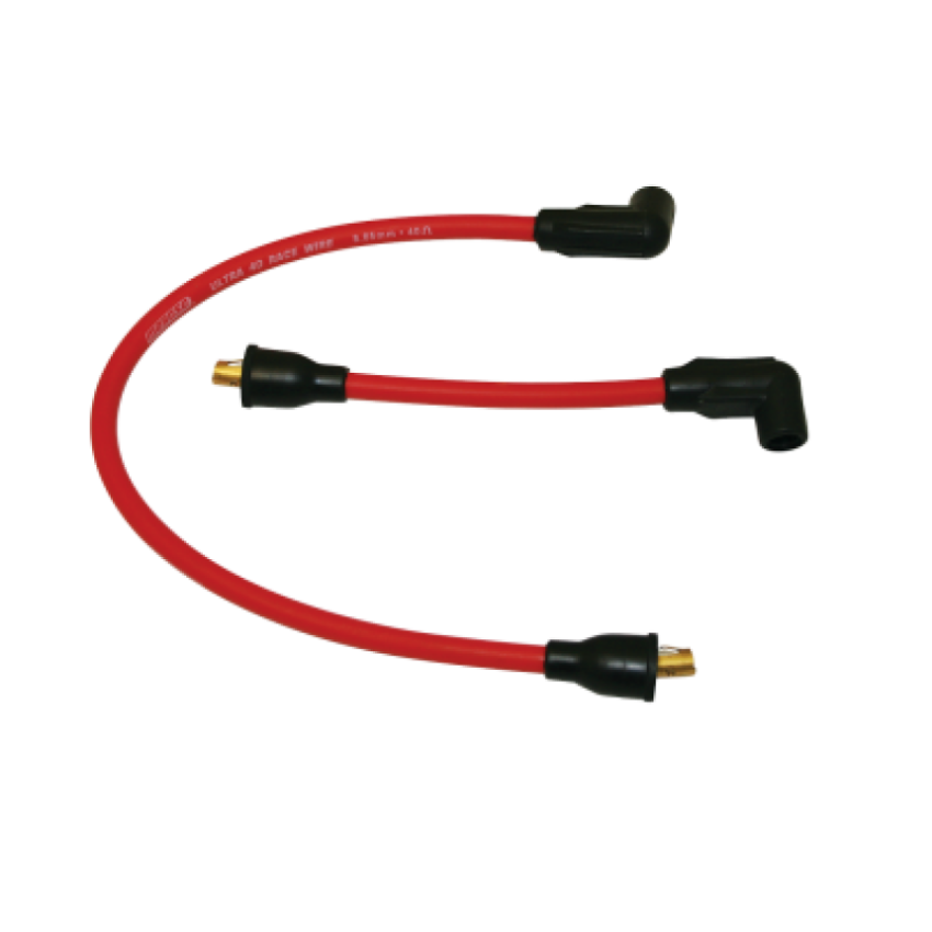 Moroso 28622 80-84 H-D FL/FXST / 84-89 H-D FLST / 91-98 H-D FXD Ultra 40 Wire Set - Red