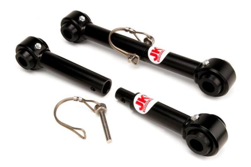 JKS Manufacturing Jeep CJ5/CJ7/CJ8 Quick Disconnect Sway Bar Links 0-2in Lift - Front