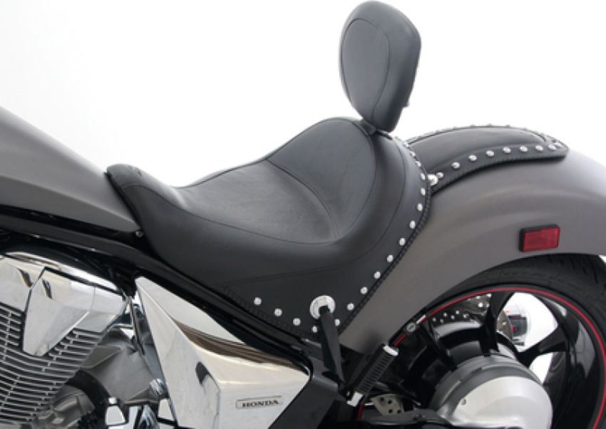 Mustang Motorcycle 78139 Mustang 10-21 Honda Fury Fender Bib w/Studs - Black