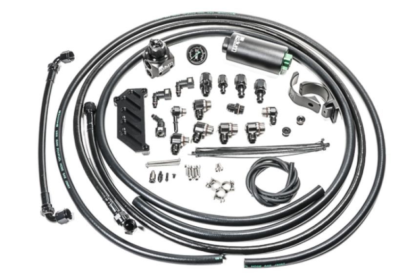 Radium Engineering 20-1025-05 FUEL HANGER PLUMBING KIT, 89-05 MAZDA MX-5, MICROGLASS FILTER