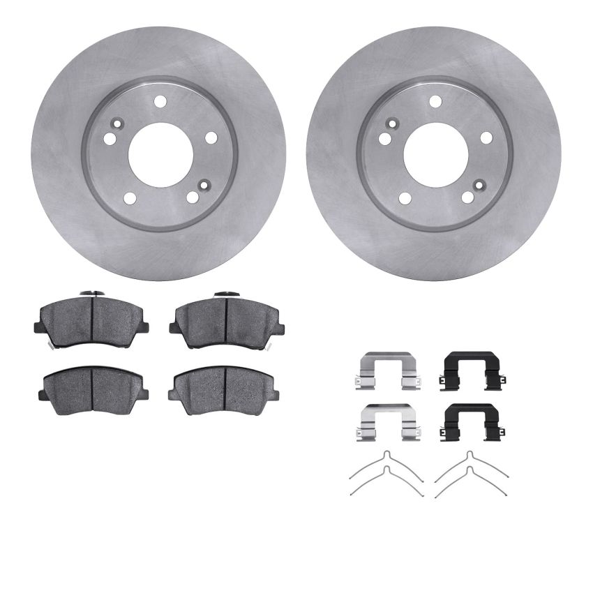 Dynamic Friction 6512-03432 Rotor Kit