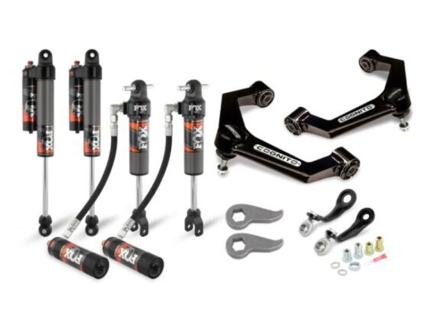 Cognito 210-P0930 20-24 Chevy Silv/Sierra 2500/3500HD 2WD/4WD 3in Elite Lvlng Kit w/ Fox 2.5 Elite Perf Series