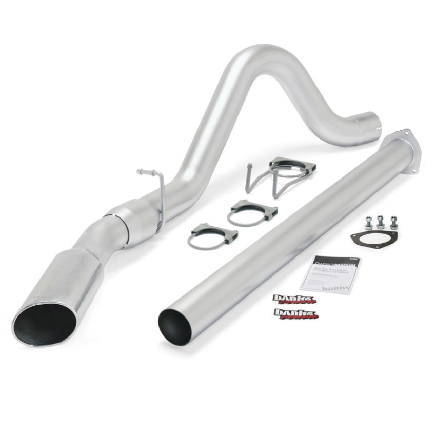 Banks Power 49792 15 Ford 6.7L F250-350-450 CCSB/CCLB SRW Monster Exh Sys - SS Single Exh w/ Chrome Tip