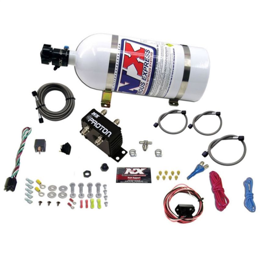 Nitrous Express 20422-10 PROTON FLY BY WIRE NITROUS SYSTEM W/ 10LB BOTTLE