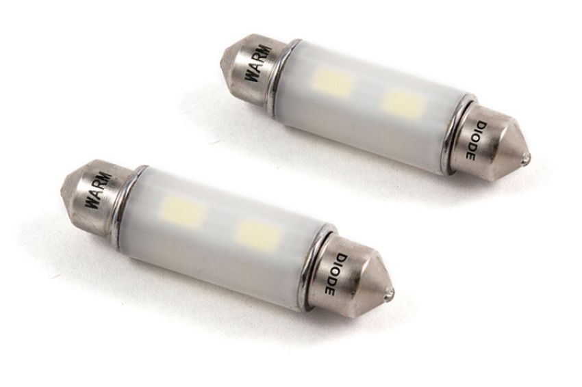 Diode Dynamics DD0354P 41mm HP6 LED Bulb Warm - White (Pair)
