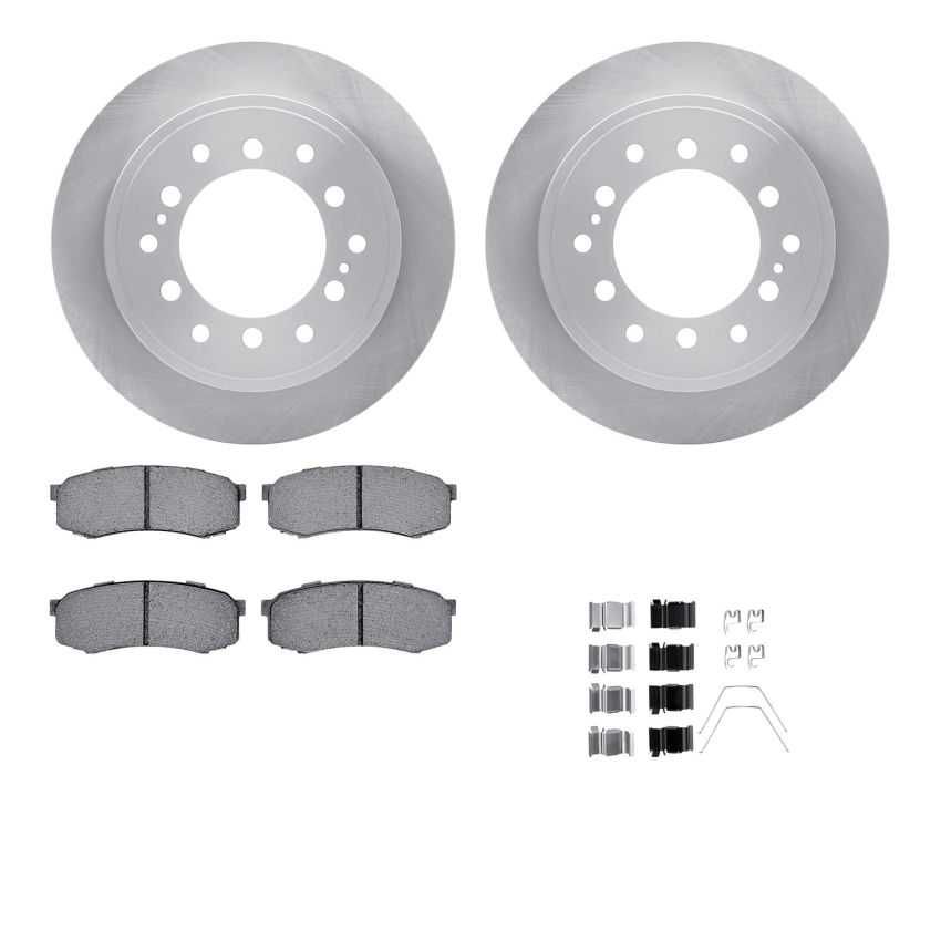 Dynamic Friction 6512-76695 Rotor Kit